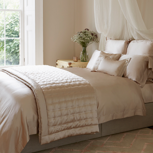 Blush Silk Duvet Cover