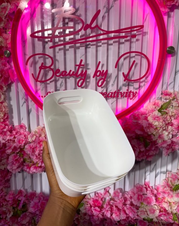 White product basket