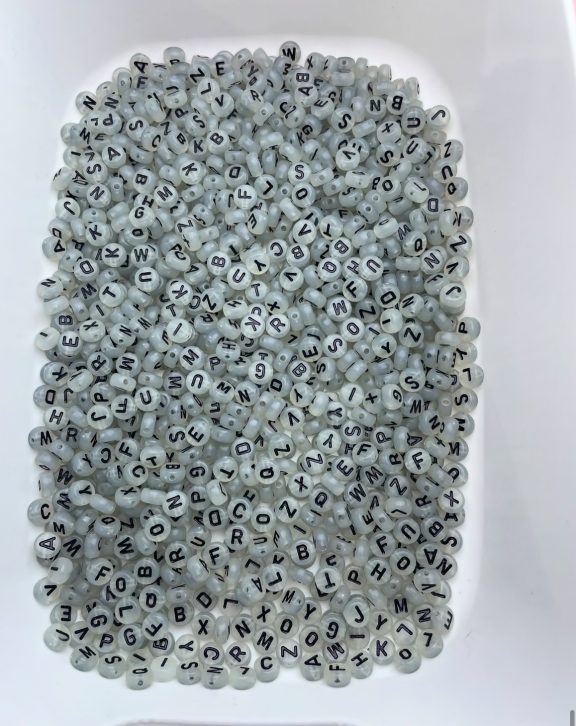 Glow in the dark bead