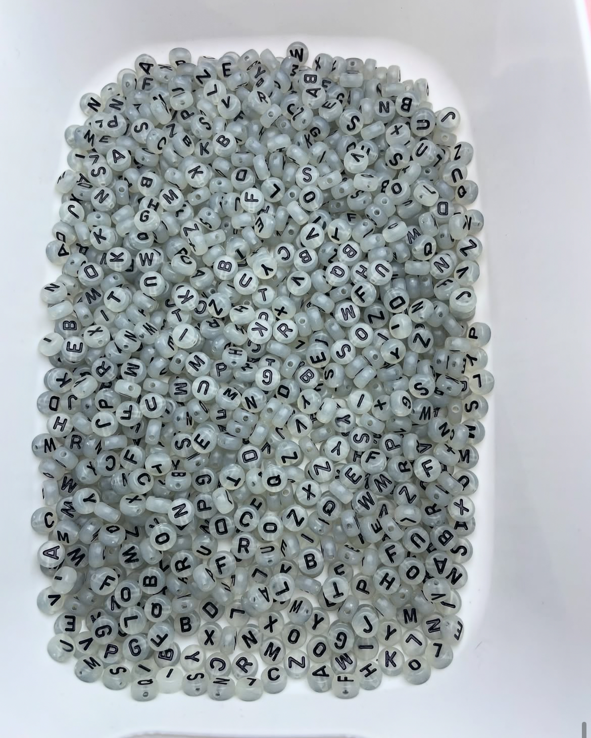 Glow in the dark bead