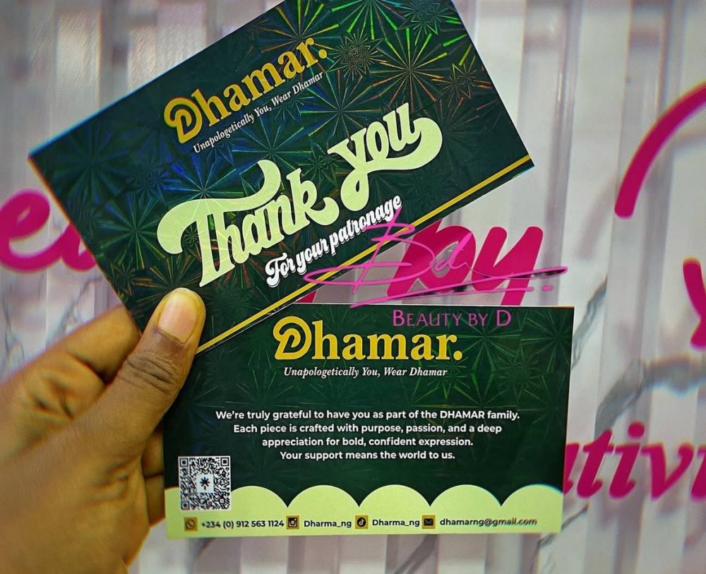 In today’s world of creativity and business, presentation matters just as much as the product itself. At Beauty by D, we understand the power of great packaging and branding that’s why we offer premium printing services designed to help you stand out effortlessly.