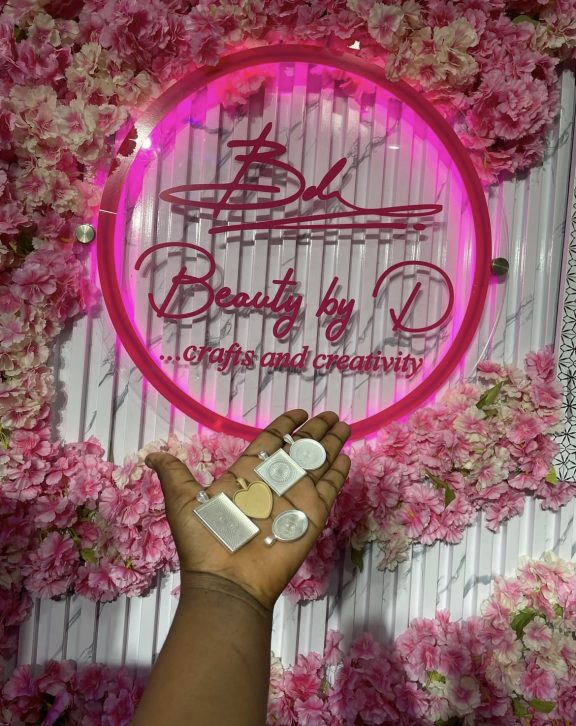 Fancy necklace pendant