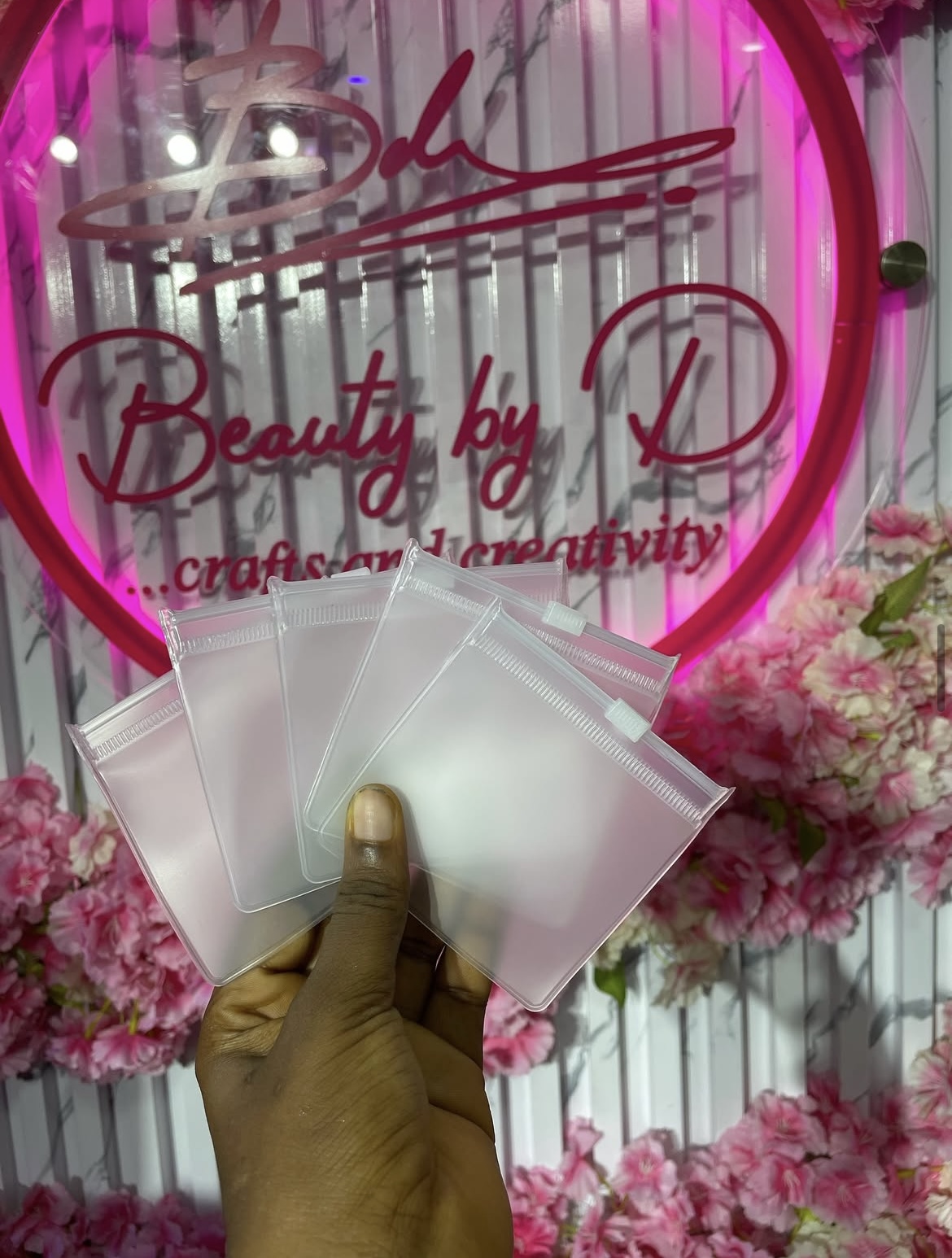 Transparent fancy nylon