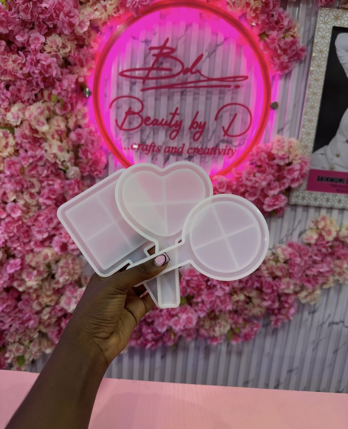 mirror mold with the lens