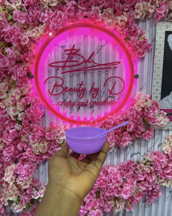 Silicon mixing bowl and spoon