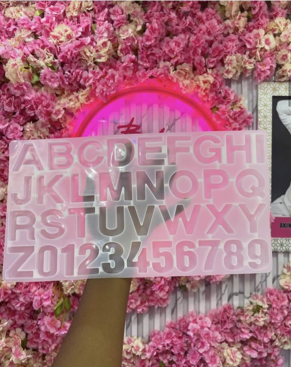 Big alphabet mold