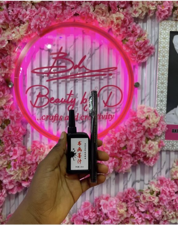 Calligraphy pen and ink