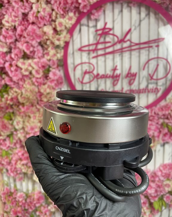 Candle melting hot plate